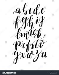 Calligraphy Hand Written Fonts Handwritten Brush Style Modern Calligraphy Cursive Ty Schreibschrift Alphabet Schriftart Alphabet Kursive Schriftarten Alphabet