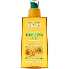 The ten active ingredients in this bottle of hair oil will provide lots of moisture for your locks. Garnier Fructis Triple Nutrition Marvelous Oil Hair Elixir Dry To Very Dry Hair 5 Fl Oz Walmart Com Walmart Com