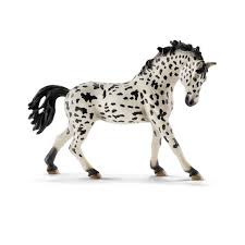 schleich figurine 13769 cheval jument knabstrupper animaux schleich races de chevaux figurine cheval