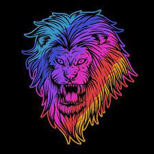 Angry Lion Colorful Vector Illustration Lion King Clipart Abstract Angry Png And Vector With Transparent Background For Free Download Vector Illustration Vector Graphics Design Illustration
