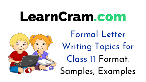 Hence, we hope that this blog has provided you with the essentials of format letter format as well as its useful samples. Formal Letter Writing Topics For Class 11 Format Samples Examples Learn Cram