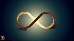 Infinity Illustration Adobe Illustrator Illuminated Infinity Infinity In 2020 Illustrator Tutorials Infinite Logo Poster Design Tutorials