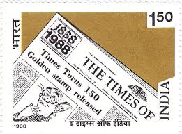 newspaper The Times of India ...