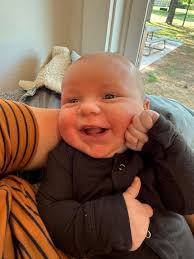 Edward is almost 2 months old already! He's 15lbs and growing! @jessaseewald