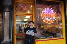 So let's start with the studio where i get all my tattoos done. Manhattan S Oldest Tattoo Shop Celebrates 40th Anniversary In East Village East Village New York Dnainfo