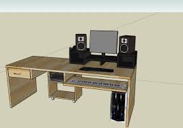 Auf die gute idee kommt es an! Studiotisch Mit Masterkeyboard Auszug Selber Bauen Seite 2 Recording De