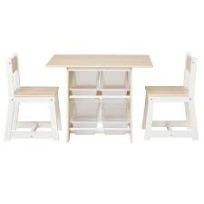 Buy products such as flash furniture 23.625w x 47.25l rectangular natural plastic height adjustable activity table at walmart and save. Living Co Pandi Kids Table Chairs Set The Warehouse