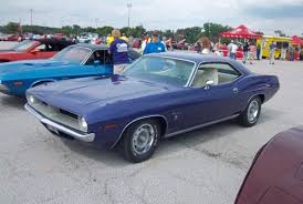 Image result for Bright Blue 1970 Barracuda