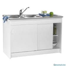 Meuble Sous Evier En Kit 120 X 50 Avec Porte Coulissante Cuisine Elements De Cuisine 2ememain