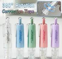 5mm*6m Press Type Replaceable Core Large Capacity Correction Tape Kawaii  Transparent Shell for School Student Office Kids Gifts - AliExpress 21