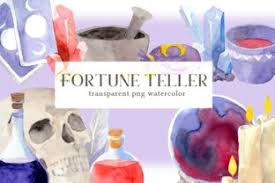 We offer you for free download top of fortune teller clipart pictures. Halloween Fortune Teller Clipart Set Grafik Von Roselocket Creative Fabrica