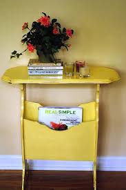 The Northens Step By Step Antiquing A Magazine Rack Colorful Furniture Diy Furniture Magazine Rack Repurposed