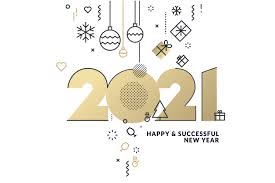 Happy new year 2021 gif in advance. Happy New Year 2021 Greeting Card 1313981 Vector Art At Vecteezy
