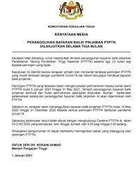 Pengecualian bayaran ansuran bulanan ini akan dilakukan secara automatik, jadi anda tak perlu membuat permohonan. Zayan Tempoh Penangguhan Bayaran Balik Pinjaman Facebook