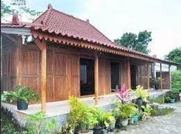 Rumah limasan modern 1 lantai dengan 3 kamar tidur, ukuran bangunan 9 x 8 meter. Desain Rumah Limasan Minimalis Desain Rumah Eksterior Rumah Kayu Rumah