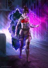 Painted My Favorite Wraith Skin Apexlegends Legend Apex Character Design