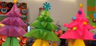 Arbol De Navidad De Papel Manualidades Para Ninos
