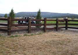 Popular wooden fencing of good quality and at affordable prices you can buy on aliexpress. Wooden Pole Fence The Fence Pergola Building A Fence Fence Design