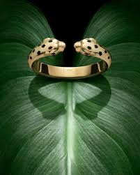 Buddha Stones Plated Gold Natural Jade Leaf Prosperity Adjustable Ring