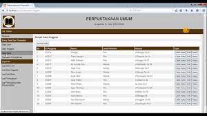 Sistem Informasi Perpustakaan - YouTube