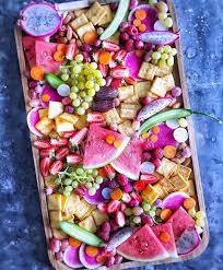 Kelsey Wells On Instagram I Love Platters I Make Them All The Time In The Summer Full Of Fresh Fruit Raw Veggies And Dips I Defin Fresh Fruit Eat Veggies