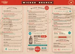 A 2,200 square foot full service restaurant and taproom with a picturesque view await you at wicked barley brewing company! Sunday Brunch