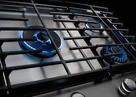 gas cooktop, stainless steel stove