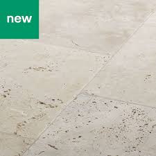 Floor cleaner vinyl, composition, porcelain tile, granite, limestone, marble, sl. Real Tumbled Travertine Cream Plain Natural Stone Floor Tile Pack Of 4 L 406mm W 406mm Natural Stone Tile Floor Stone Flooring Travertine