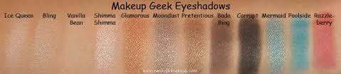 makeup geek eyeshadows