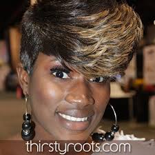 And they may also cause irritation to the scalp. Pin By Thirsty Roots On Funky Hairstyles Funky Hairstyles Black Natural Hairstyles Short Quick Weave