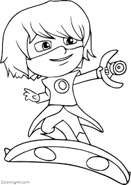 My little pony colouring pages printable. Luna Girl From Pj Masks Coloring Page Coloringall