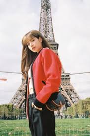 Black And Red Cardigan Red Black Buttoned Cardigan Lisa Blackpink K Fashion At Fashionchingu Blackpink Fashion Fashion Blackpink Lisa
