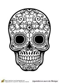 Toile en coton et lin. 34 Idees De Tete De Mort Mexicaine Tete De Mort Tete Mexicaine Crane Mexicain