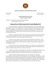 Kansas Law Enforcement & Courts Ranked #1