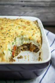 Inside View Of Vegan Shepherd S Pie With A Juicy Layer Of Lentils And Vegetables Topped With Cre Vegan Shepherds Pie Vegan Casserole Recipes Lentil Casserole