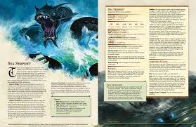 The Sea Serpent A Powerful Foe To Terrorize The High Seas Unearthedarcana Sea Serpent D D Dungeons And Dragons Dungeons And Dragons Homebrew