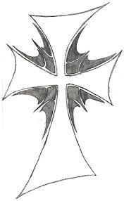 This is a drawing of a celtic cross. Pin By Laramie Schrader On Drawing Cool Easy Drawings Sketches Easy Cute Easy Drawings