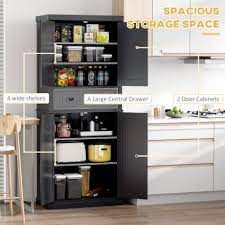 Standing Kitchen Pantry Storage Cabinet