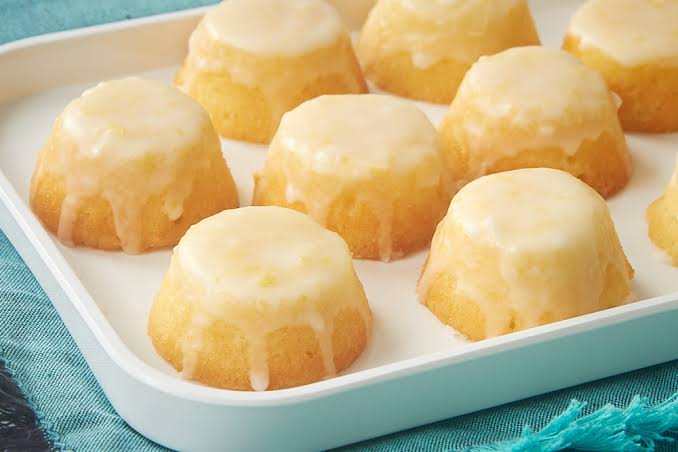 Easy Iced Mini Lemon Pound Cakes | Bake or Break