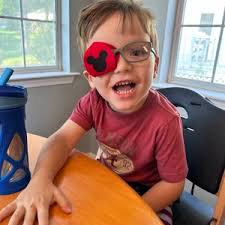 Eyeglass Eye Patch (Child Panda)