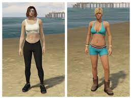 Female character model vs Tracy De Santa. Pretty different, our characters  are a bit taller and have more toned abs. : r/gtaonline