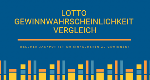 Jul 17, 2020 · die lotto gewinnchancen deutscher, europäischer und amerikanischer lotterien sind sehr unterschiedlich. Lotto Gewinnwahrscheinlichkeit Vergleich Lotto Online Kiosk