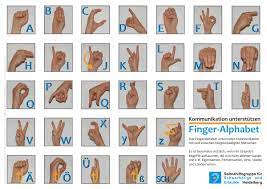 Once the player selects a segment of speech to play, they will be put against the clock to. Finger Alphabet Schwerhorige