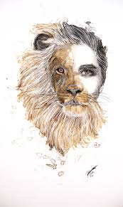 Alejandropinpon Metamorphosis Art Lion Art Spirit Animal Art