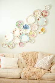 17 Ways To Decorate With Vintage Plates Plates On Wall Home Decor Decor