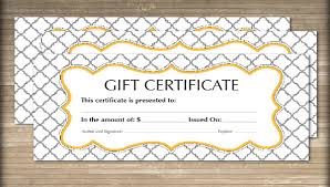 With our library of hotel gift certificate templates and hotel discount gift cards, crafting one is easier and relatively faster thanks to a variety of template design options. Free 60 Sample Gift Certificate Templates In Pdf Psd Ms Word Ai