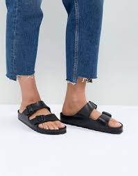 Free shipping both ways on birkenstock, sandals, men from our vast selection of styles. Birkenstock Arizona Eva Black Flat Sandals Birkenstock Arizona Eva Black Birkenstock Arizona Eva Black Sandals Flat
