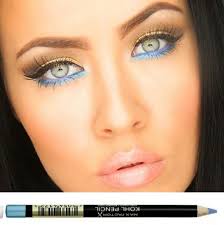 MAX FACTOR MATITA OCCHI ICE BLUE 060 KHOL KAJAL eyeliner blu azzurro  celeste