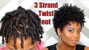 Twist Out On Short Natural Hair 4c