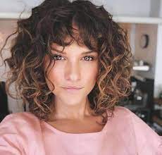 Fresh Ways To Style Your Bob For A Chic Look Fashionisers C Curly Hair With Bangs Curly Hair Styles Naturally Curly Hair Styles